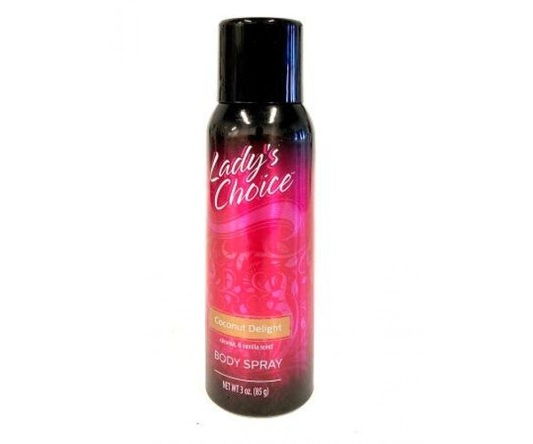 Lady's Choice Coconut Delight Body Spray 3oz (85g)
