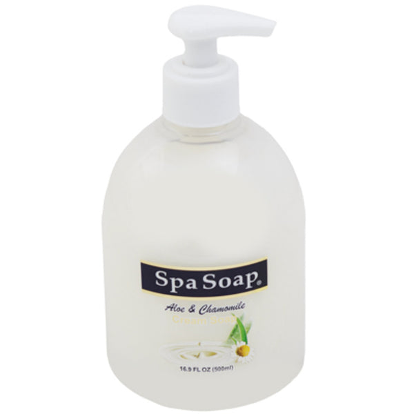 SOAP LIQUID 16.9OZ ALOE & CHAMOMILE SPA SOAP PUMP